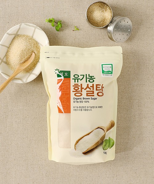 [청오] 유기농 황설탕 1kg