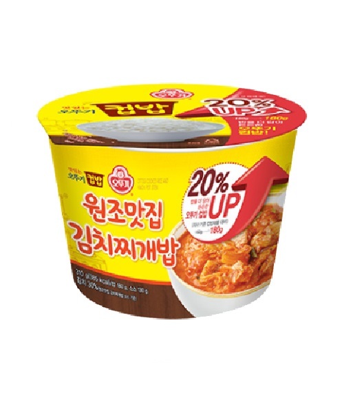 상품상세보기 - [오뚜기] 컵밥 원조맛집 김치찌개밥 310G